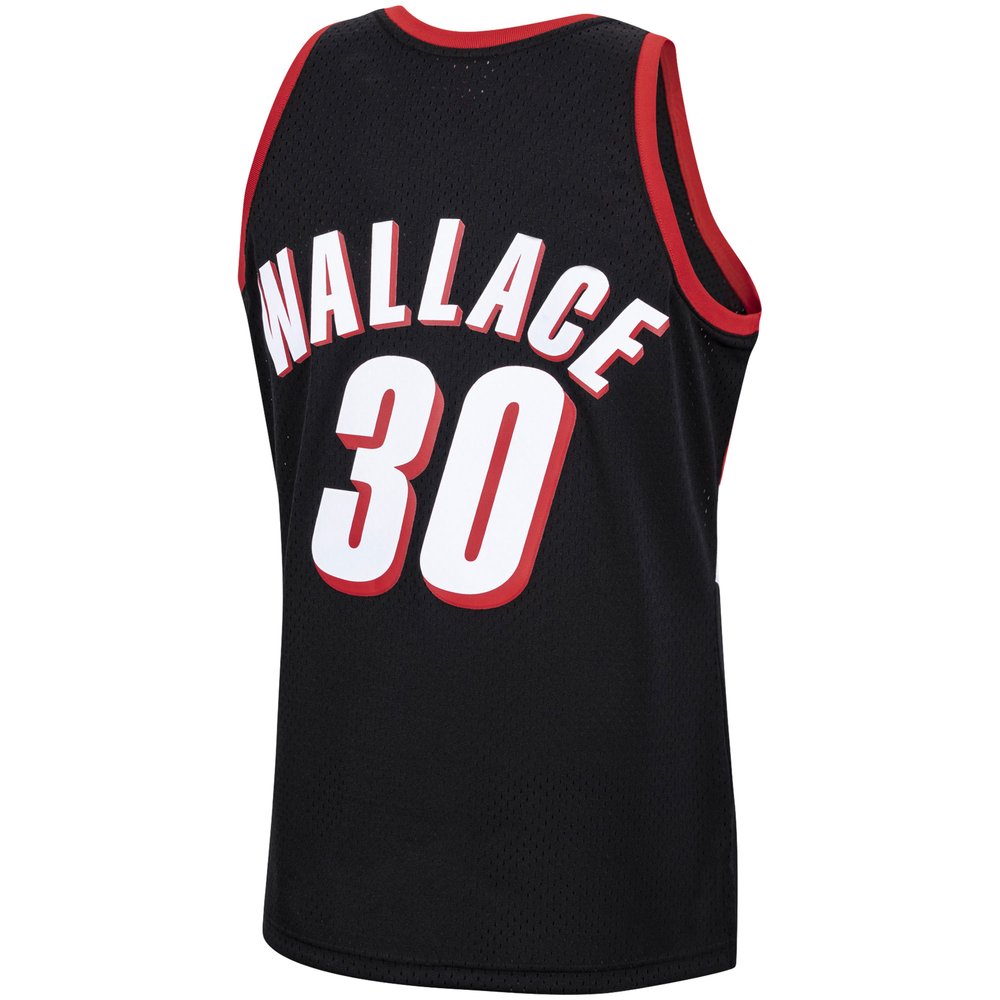 Maillot Rasheed Wallace Portland Trail Blazers Swingman Hardwood Classics - Black