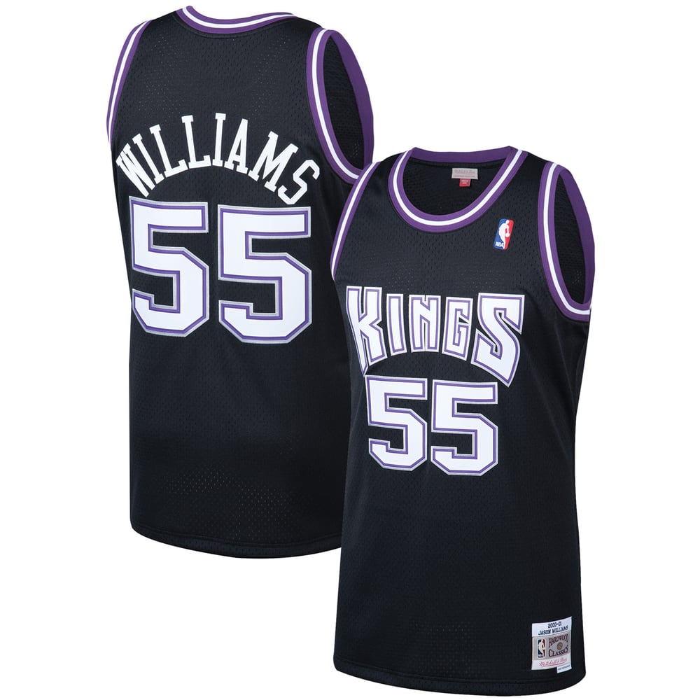 Maillot Jason Williams Sacramento Kings Swingman Hardwood Classics - Black