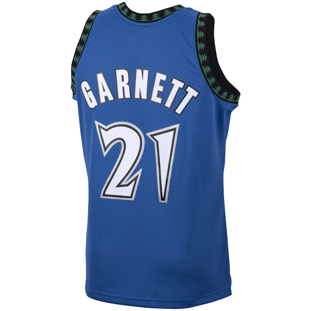 Maillot Kevin Garnett Minnesota Timberwolves Swingman Hardwood Classics - Blue
