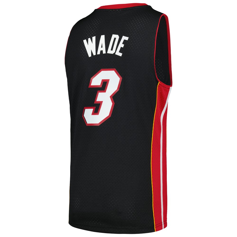 Maillot Dwyane Wade Miami Heat Swingman Hardwood Classics - Black