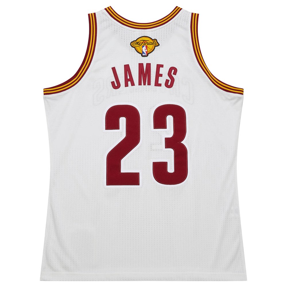 Maillot LeBron James Cleveland Cavaliers Authentic Hardwood Classics - White
