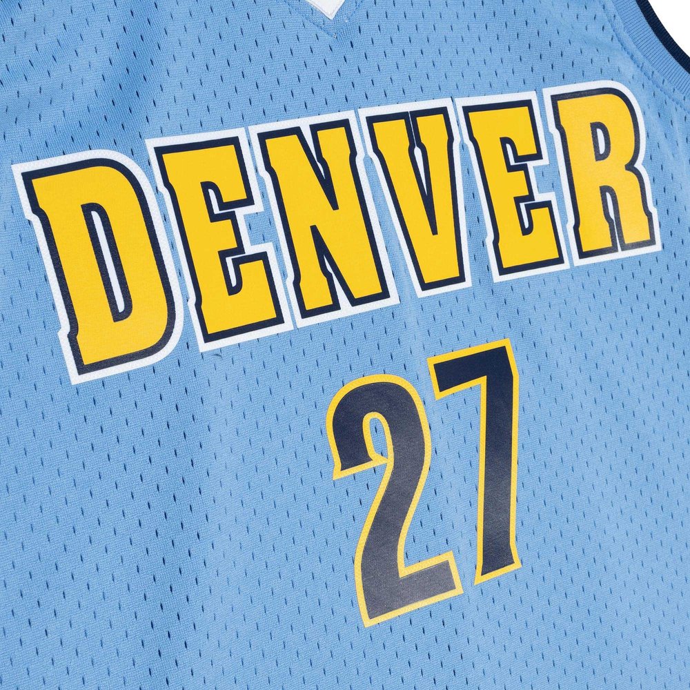 Maillot Jamal Murray Denver Nuggets Swingman Hardwood Classics - Powder Blue