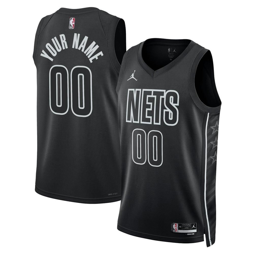 Maillot Brooklyn Nets Swingman Statement Edition - Black