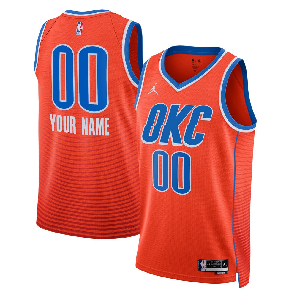 Maillot Oklahoma City Thunder Swingman Statement Edition - Orange