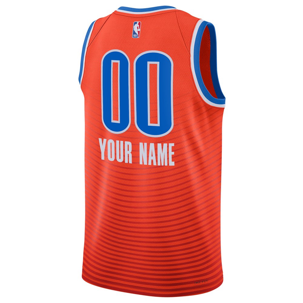 Maillot Oklahoma City Thunder Swingman Statement Edition - Orange