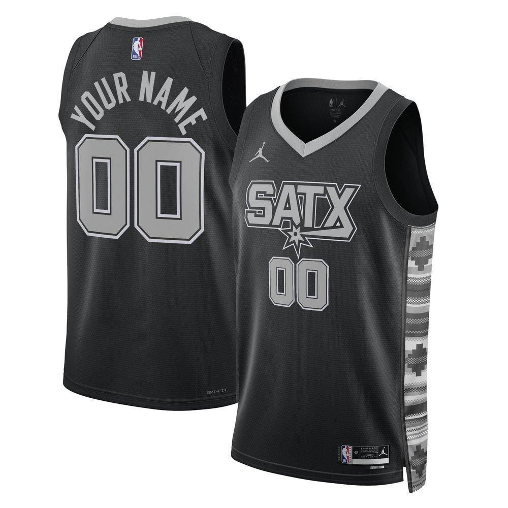 Maillot San Antonio Spurs Swingman Statement Edition - Black