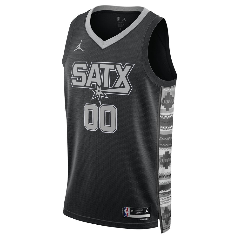Maillot San Antonio Spurs Swingman Statement Edition - Black