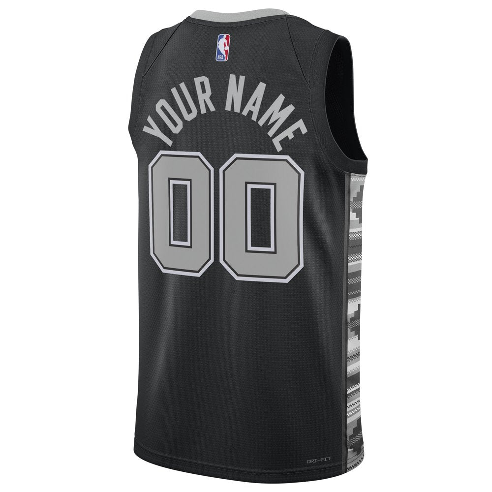 Maillot San Antonio Spurs Swingman Statement Edition - Black