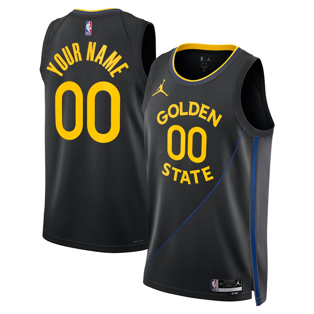 Maillot Golden State Warriors Swingman Statement Edition - Black