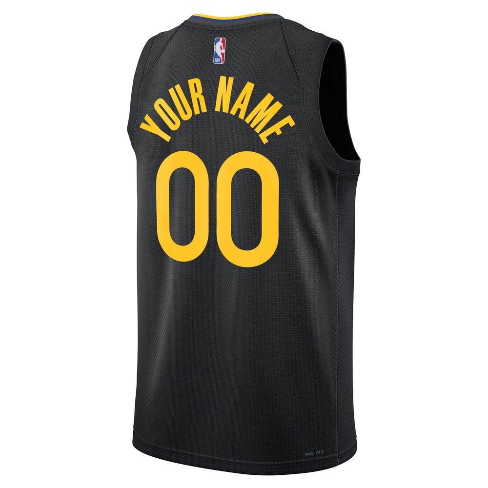 Maillot Golden State Warriors Swingman Statement Edition - Black