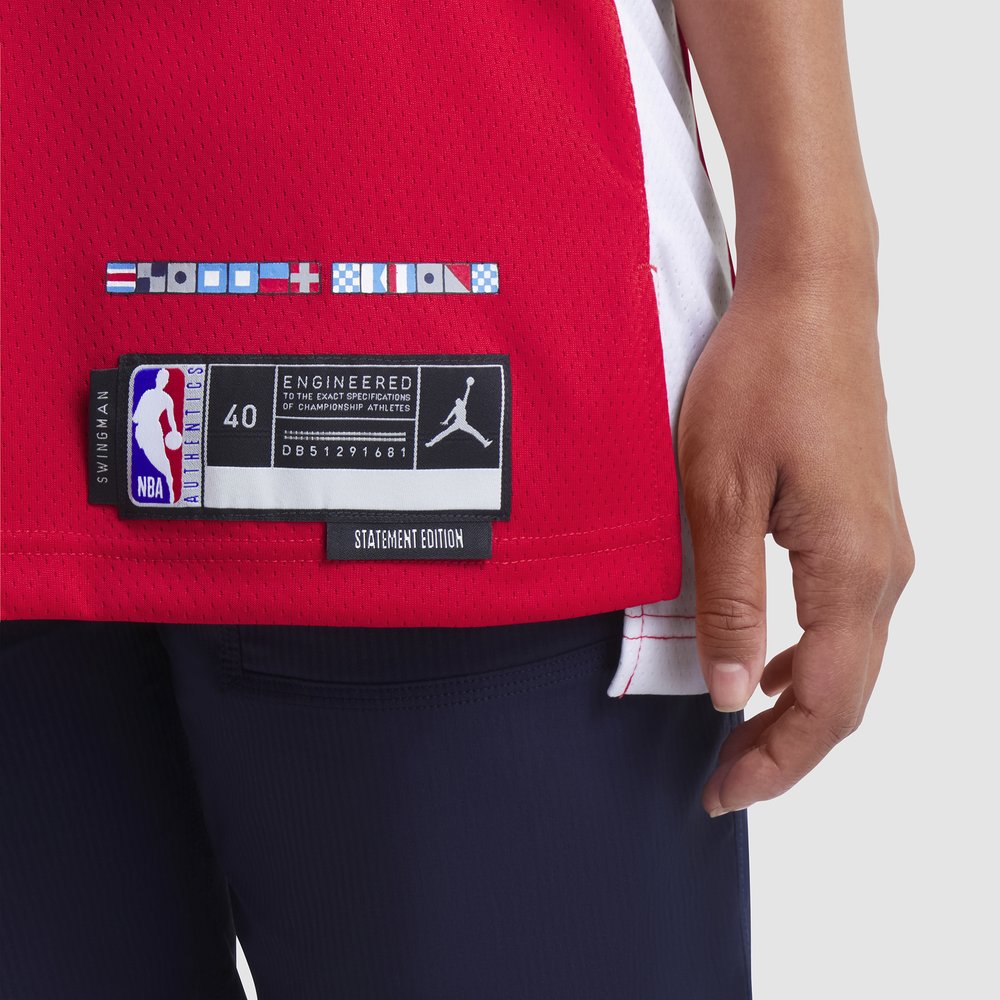 Maillot Kawhi Leonard LA Clippers Swingman Statement Edition - Red