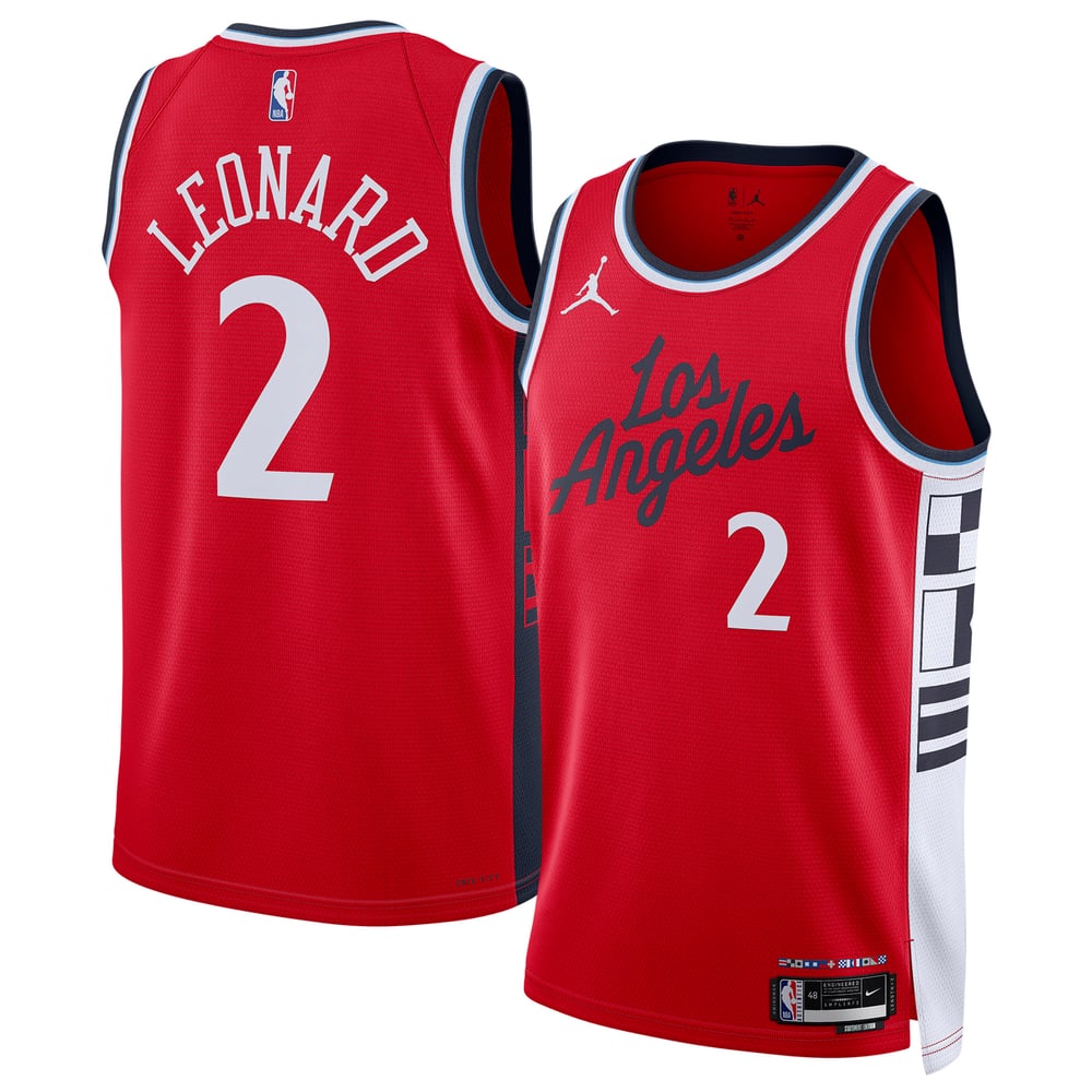 Maillot Kawhi Leonard LA Clippers Swingman Statement Edition - Red