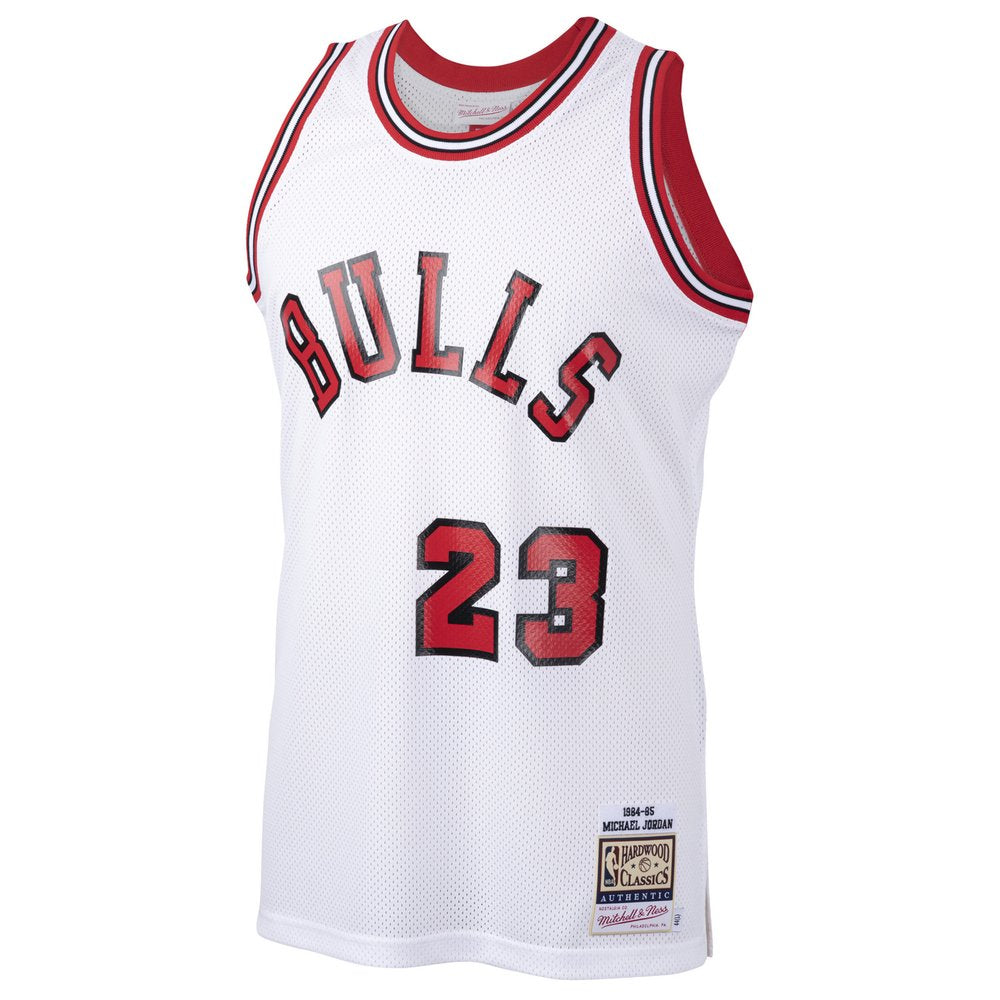 Maillot Michael Jordan Chicago Bulls Authentic Hardwood Classics - White