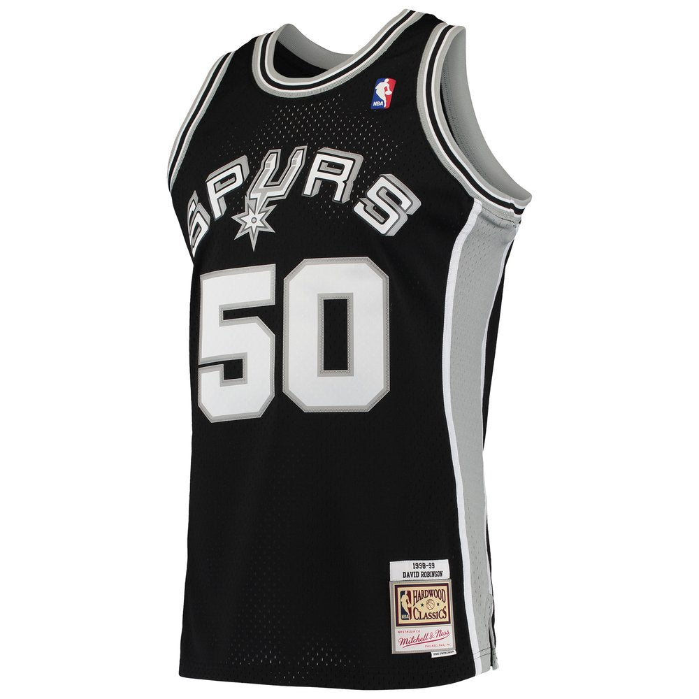Maillot David Robinson San Antonio Spurs Swingman Hardwood Classics - Black