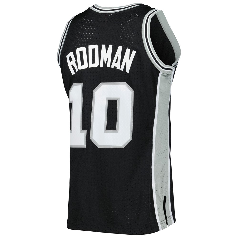 Maillot Dennis Rodman San Antonio Spurs Swingman Hardwood Classics - Black