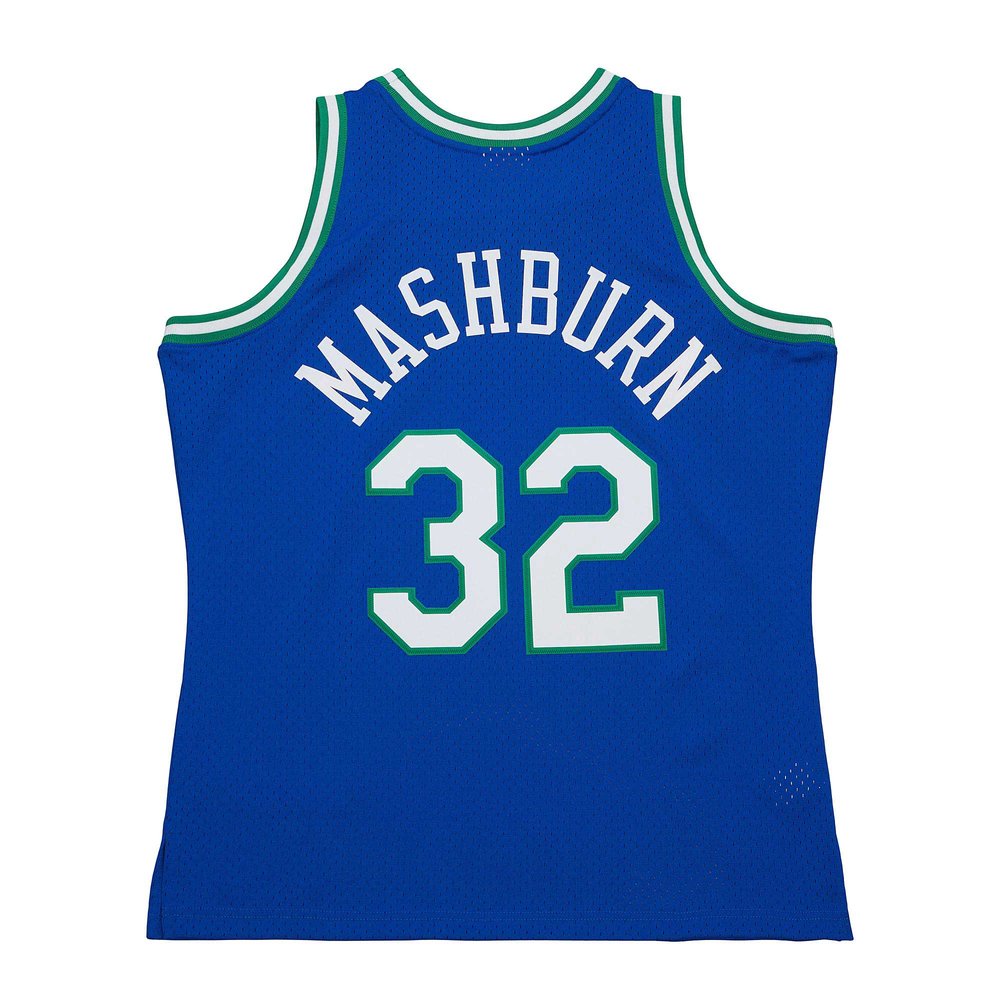 Maillot Jamal Mashburn Dallas Mavericks Swingman Hardwood Classics - Blue