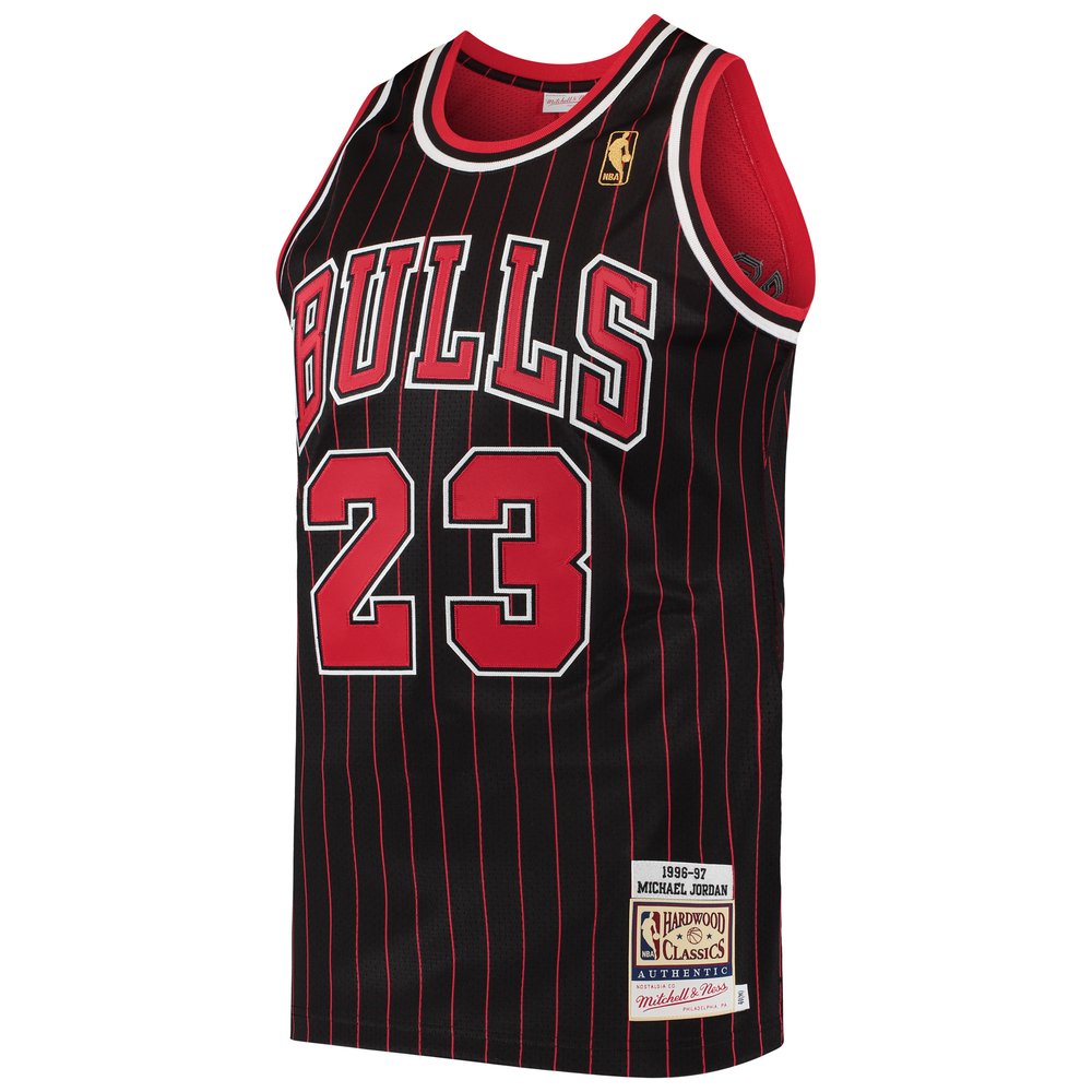 Maillot Michael Jordan Chicago Bulls Authentic Hardwood Classics - Black