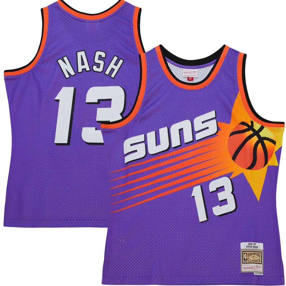 Maillot Steve Nash Phoenix Suns Swingman Hardwood Classics - Purple