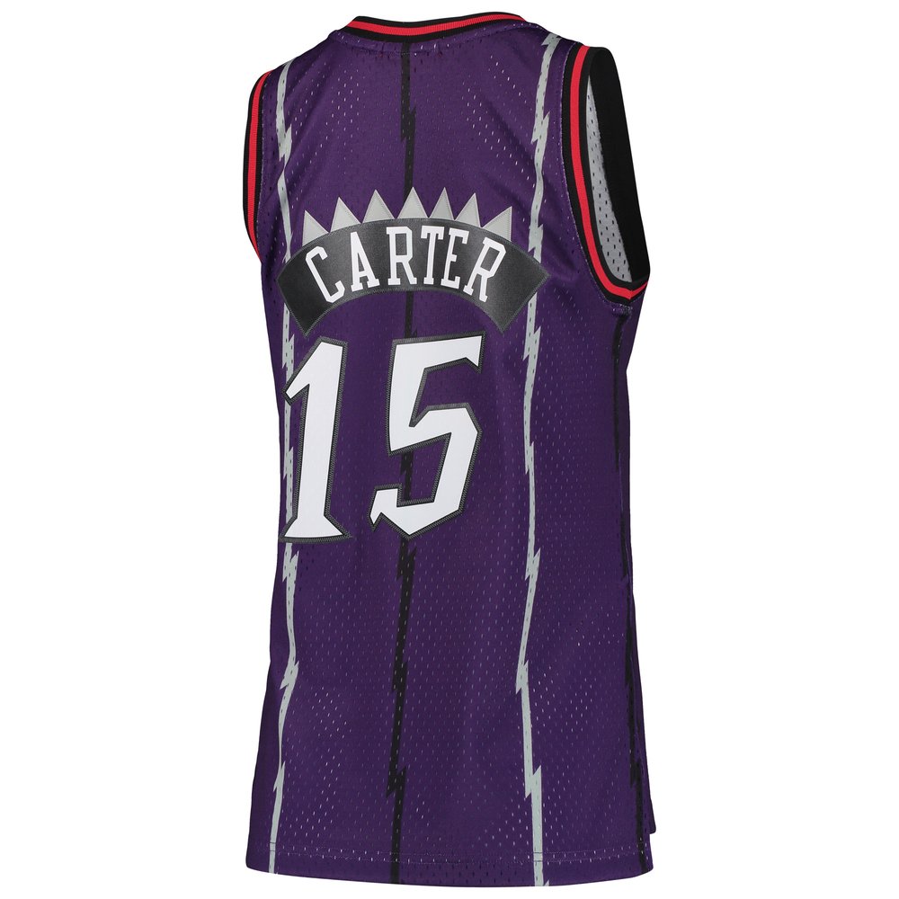 Maillot Vince Carter Toronto Raptors Swingman Hardwood Classics Femme - Purple