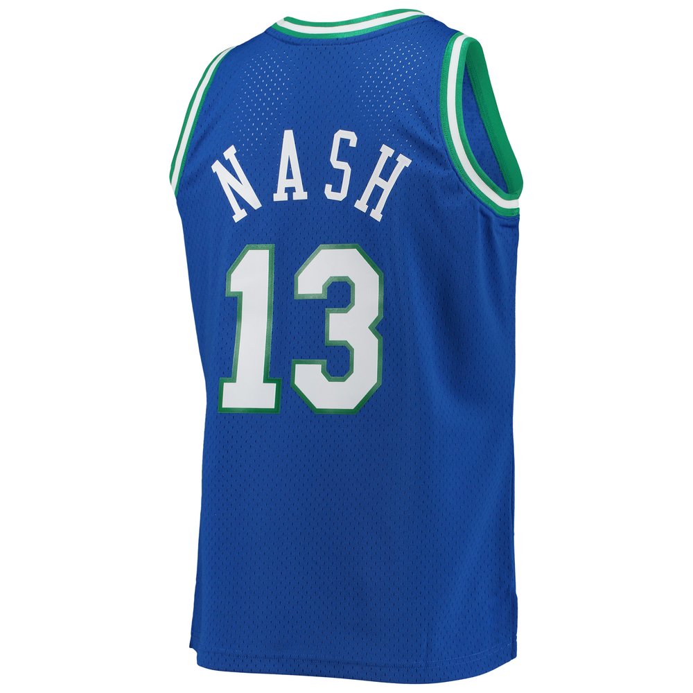 Maillot Steve Nash Dallas Mavericks Swingman Hardwood Classics - Blue