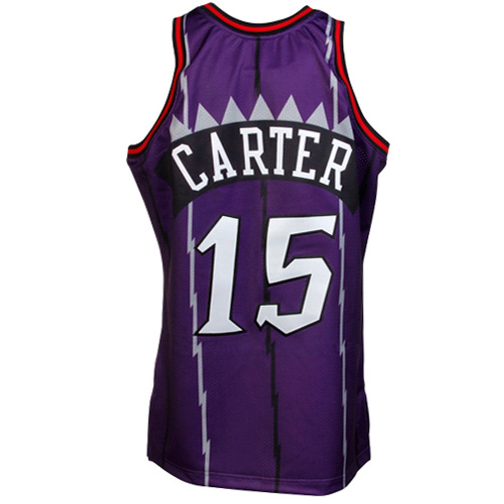 Maillot Vince Carter Toronto Raptors Authentic Hardwood Classics - Purple
