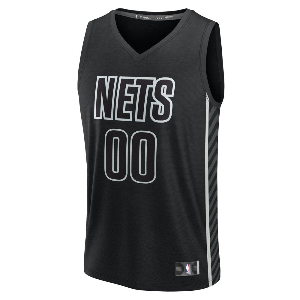 Maillot Brooklyn Nets Fast Break Statement Edition - Black