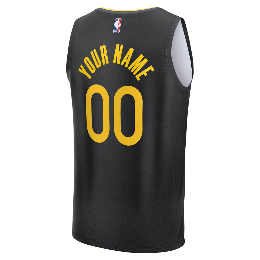 Maillot Golden State Warriors Fast Break Statement Edition - Black