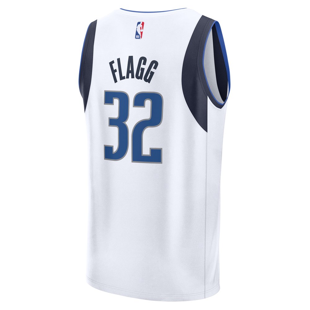 Maillot Cooper Flagg Dallas Mavericks Fast Break Association Edition - White