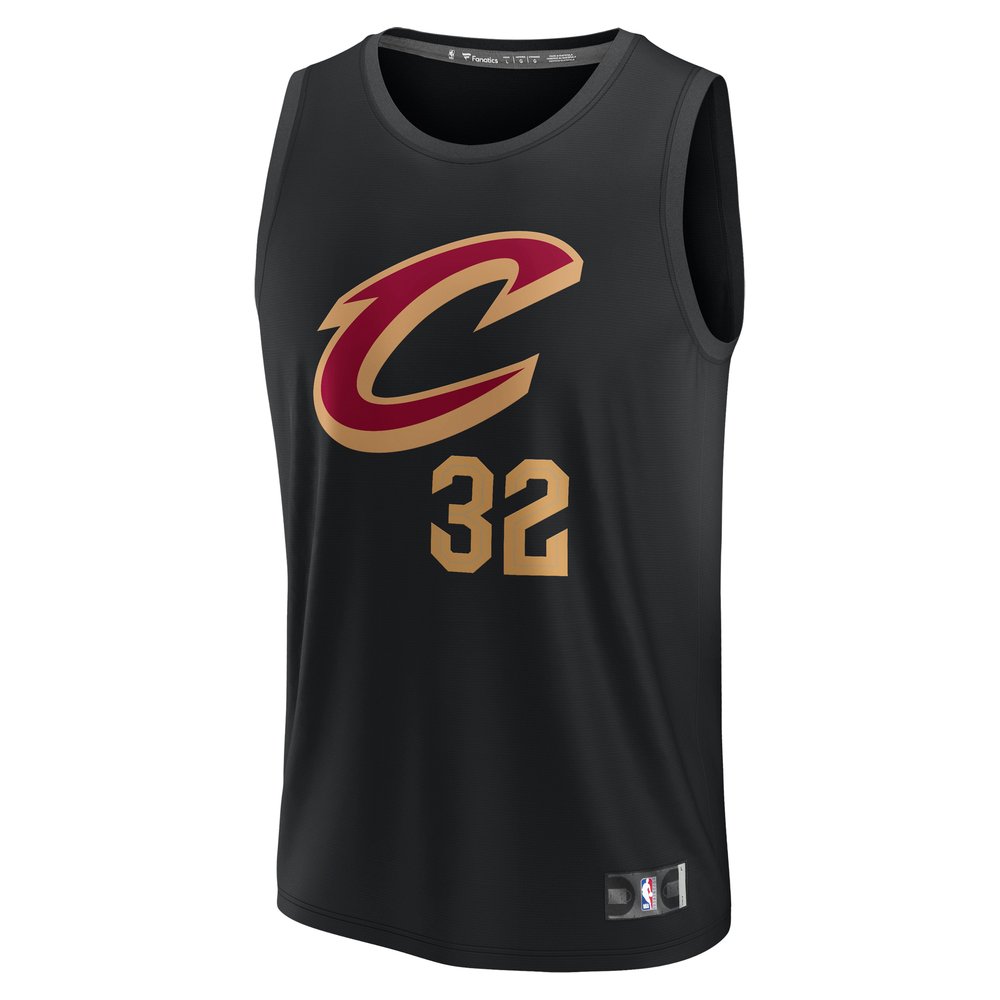 Maillot Dean Wade Cleveland Cavaliers Fast Break Statement Edition - Black