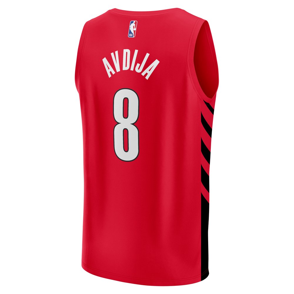 Maillot Deni Avdija Portland Trail Blazers Fast Break Statement Edition - Red