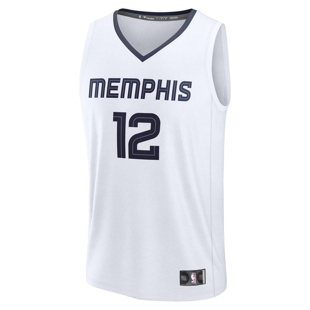 Maillot Ja Morant Memphis Grizzlies Fast Break Association Edition - White