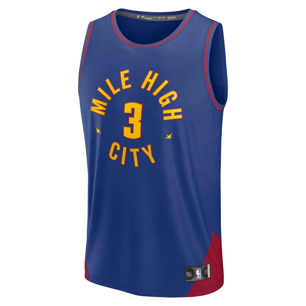 Maillot Julian Strawther Denver Nuggets Fast Break Statement Edition - Blue