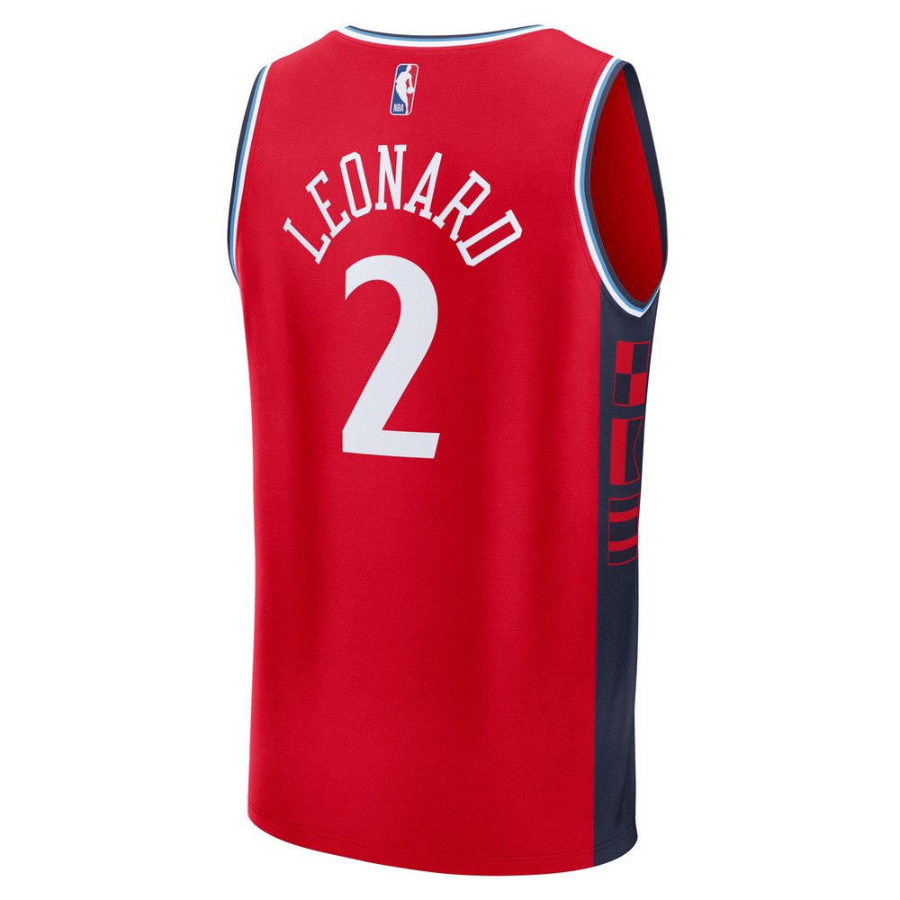 Maillot Kawhi Leonard LA Clippers Fast Break Statement Edition - Red