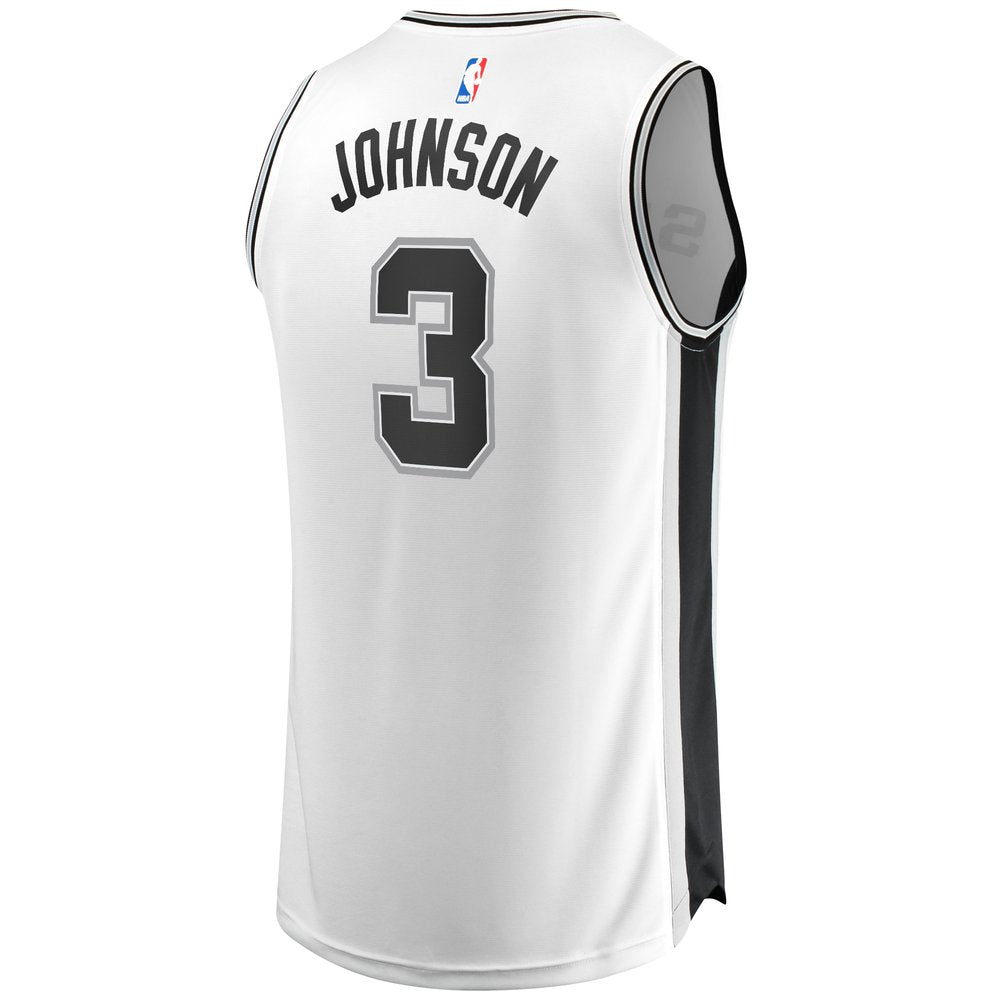 Maillot Keldon Johnson San Antonio Spurs Fast Break - White