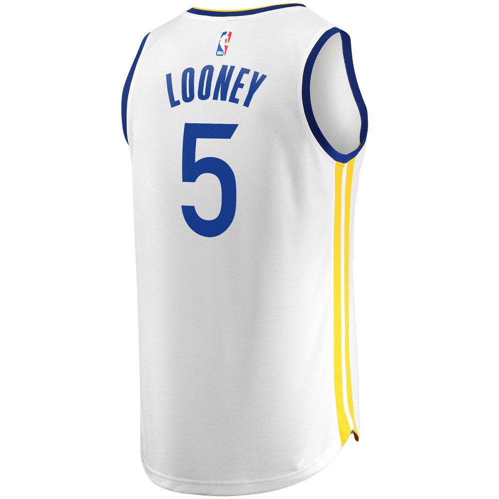 Maillot Kevon Looney Golden State Warriors Fast Break Association Edition - White
