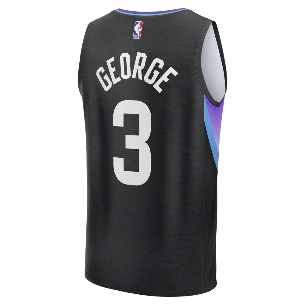 Maillot Keyonte George Utah Jazz Fast Break Statement Edition - Black