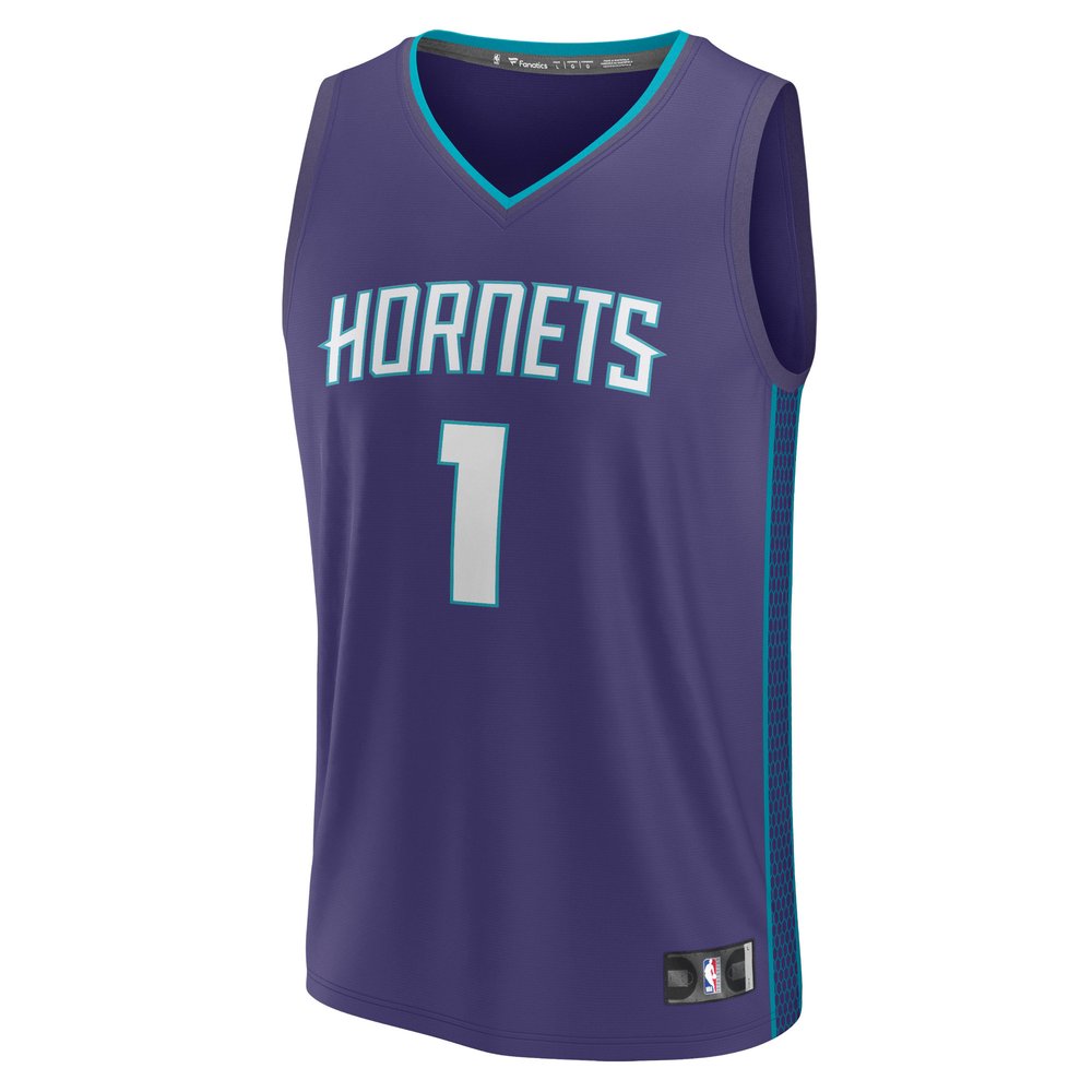 Maillot LaMelo Ball Charlotte Hornets Fast Break Statement Edition - Purple