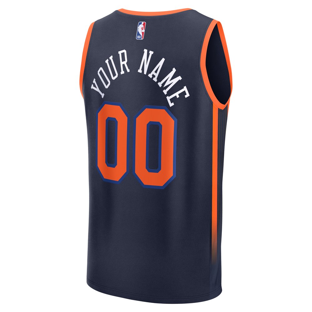 Maillot New York Knicks Fast Break Statement Edition - Navy