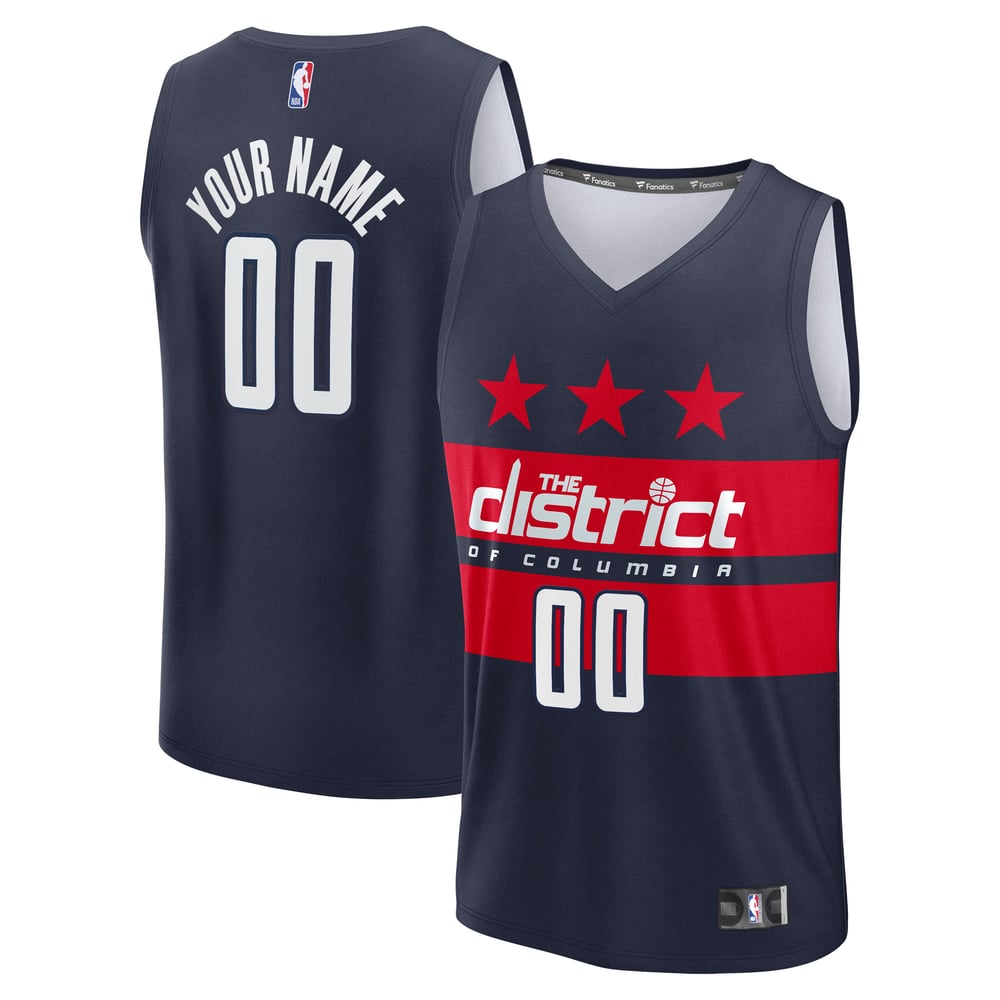 Maillot Washington Wizards Fast Break Statement Edition - Navy