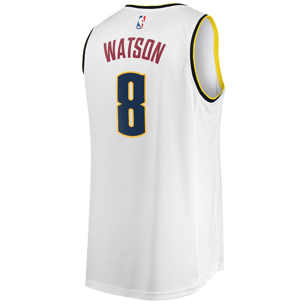 Maillot Peyton Watson Denver Nuggets Fast Break Association Edition - White