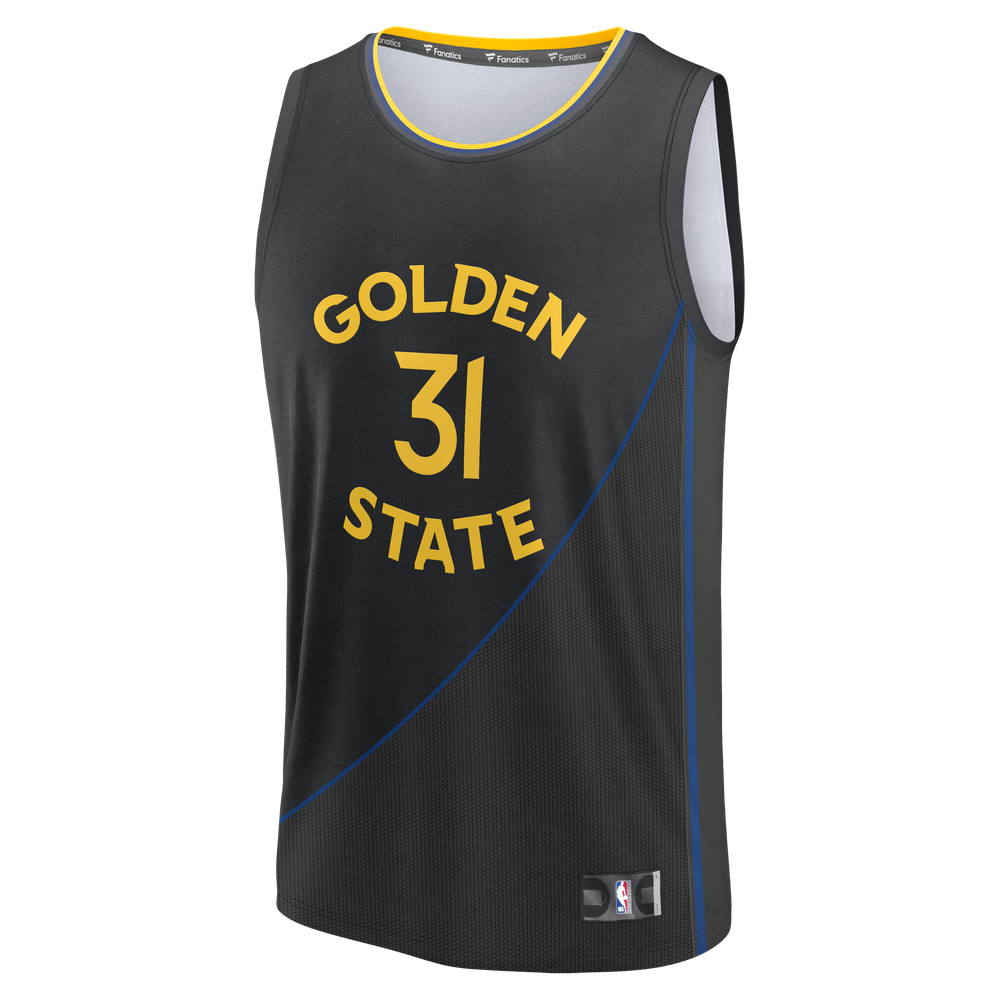 Maillot Seth Curry Golden State Warriors Fast Break Statement Edition - Black