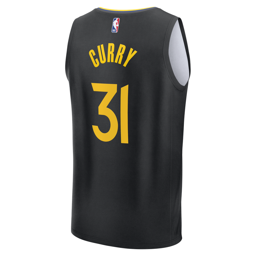 Maillot Seth Curry Golden State Warriors Fast Break Statement Edition - Black