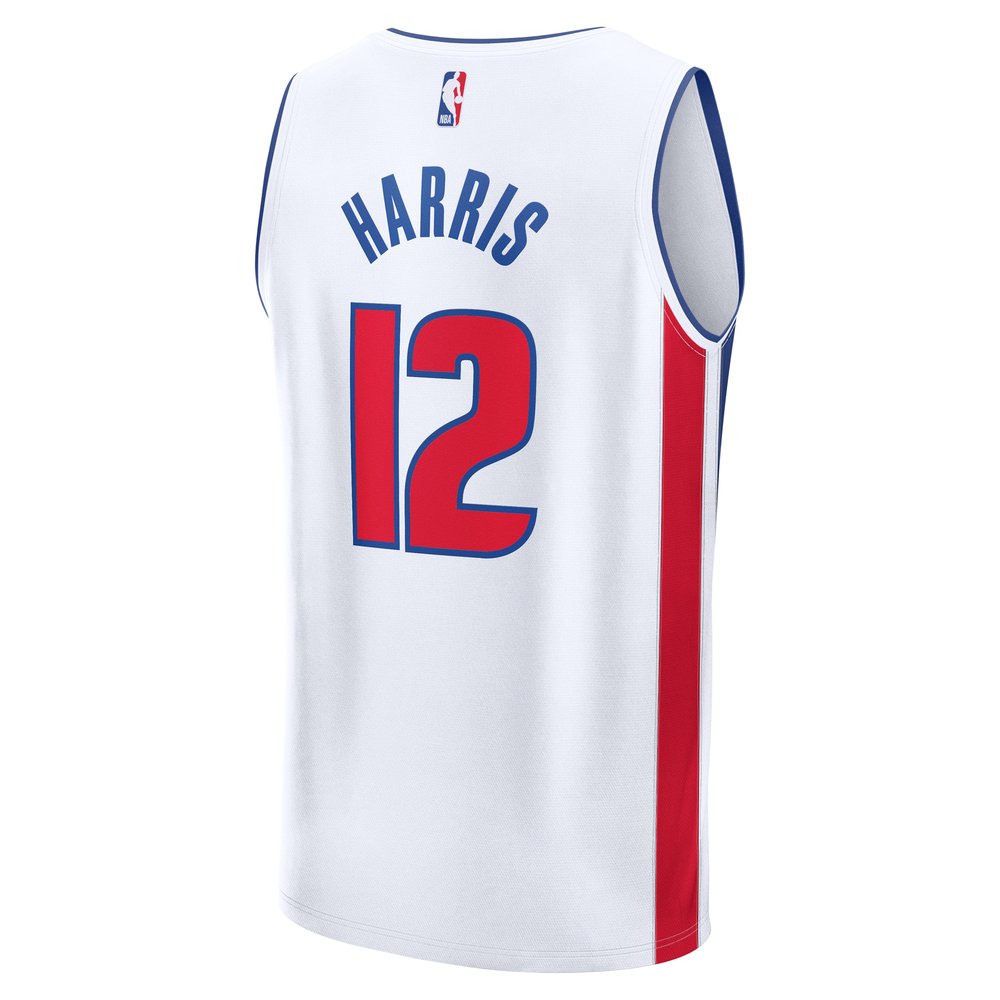 Maillot Tobias Harris Detroit Pistons Fast Break Association Edition - White
