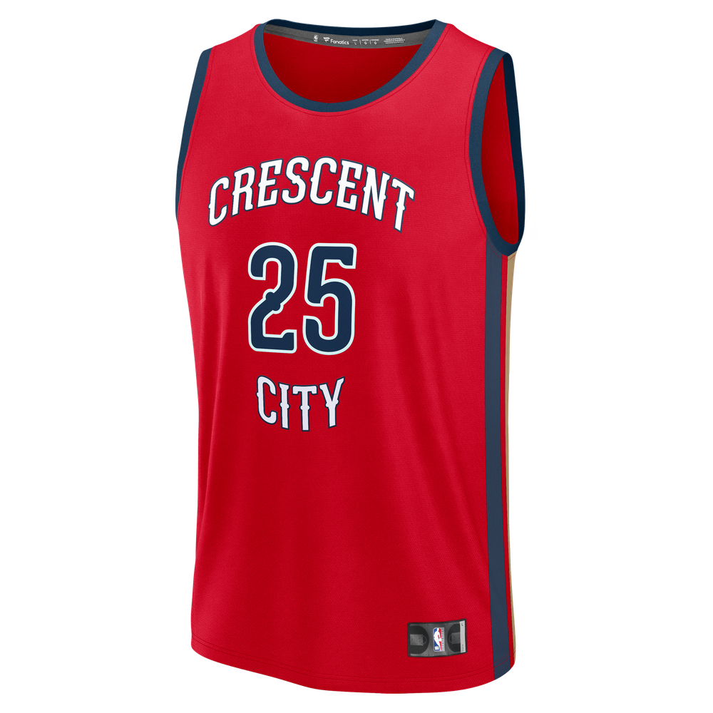 Maillot Trey Murphy III New Orleans Pelicans Fast Break Statement Edition - Red