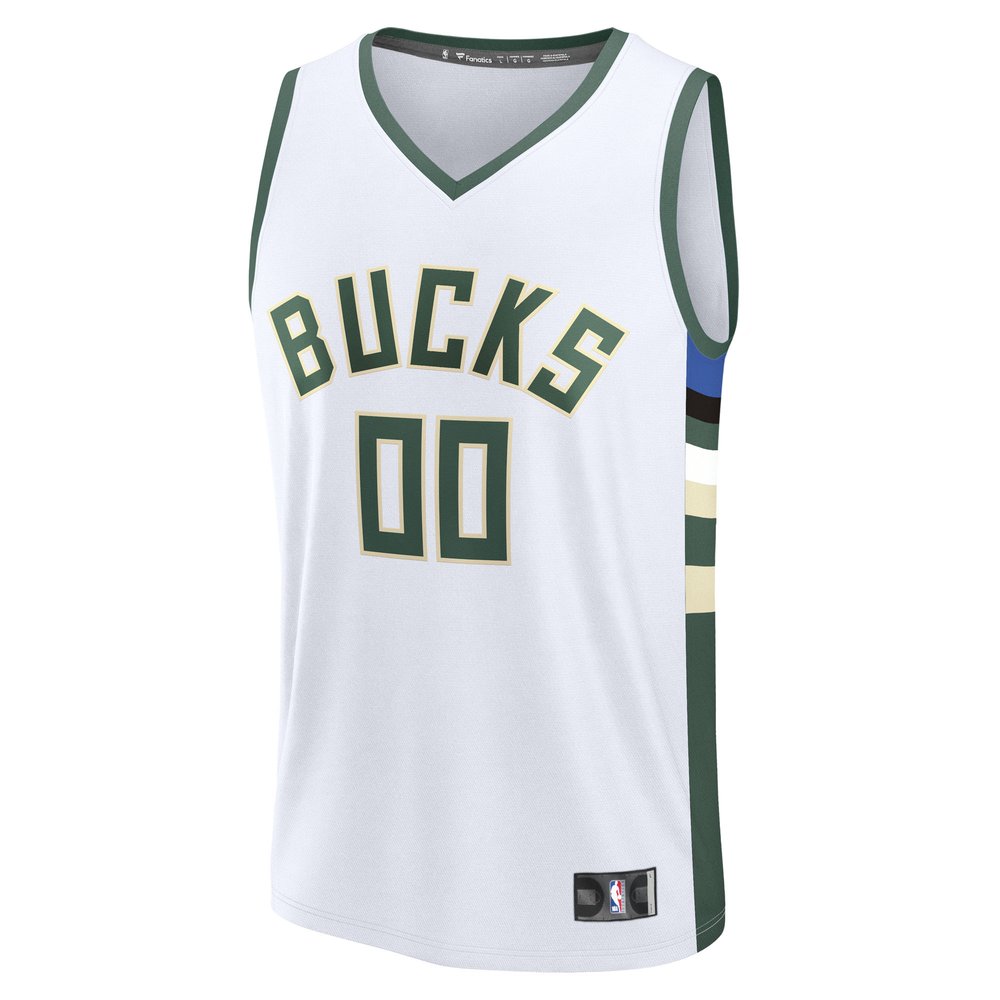 Maillot Milwaukee Bucks Fast Break Association Edition - White