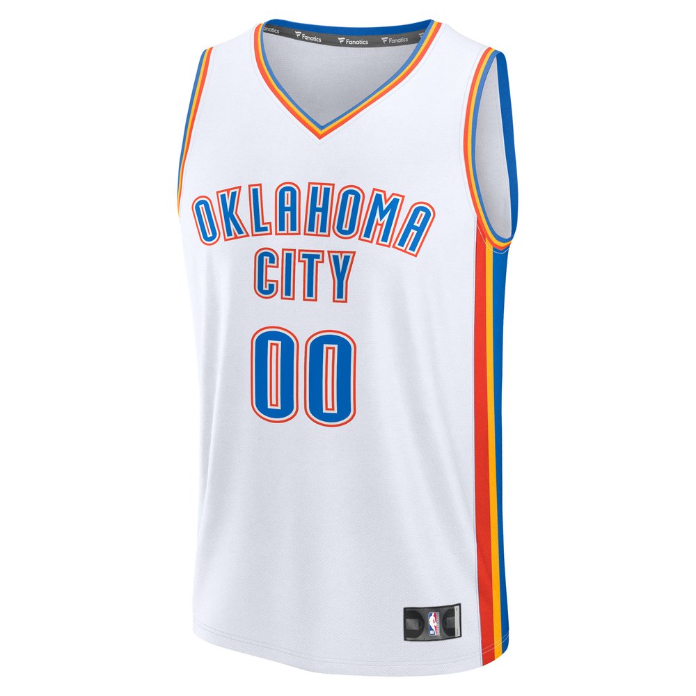 Maillot Oklahoma City Thunder Fast Break Association Edition - White