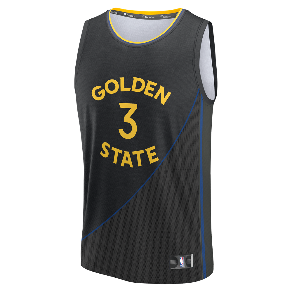 Maillot Will Richard Golden State Warriors Fast Break Statement Edition - Black
