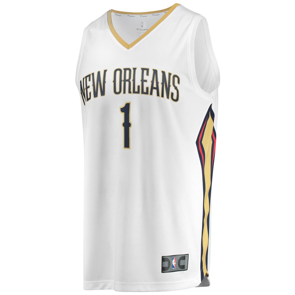 Maillot Zion Williamson New Orleans Pelicans Fast Break Association Edition - Association Edition