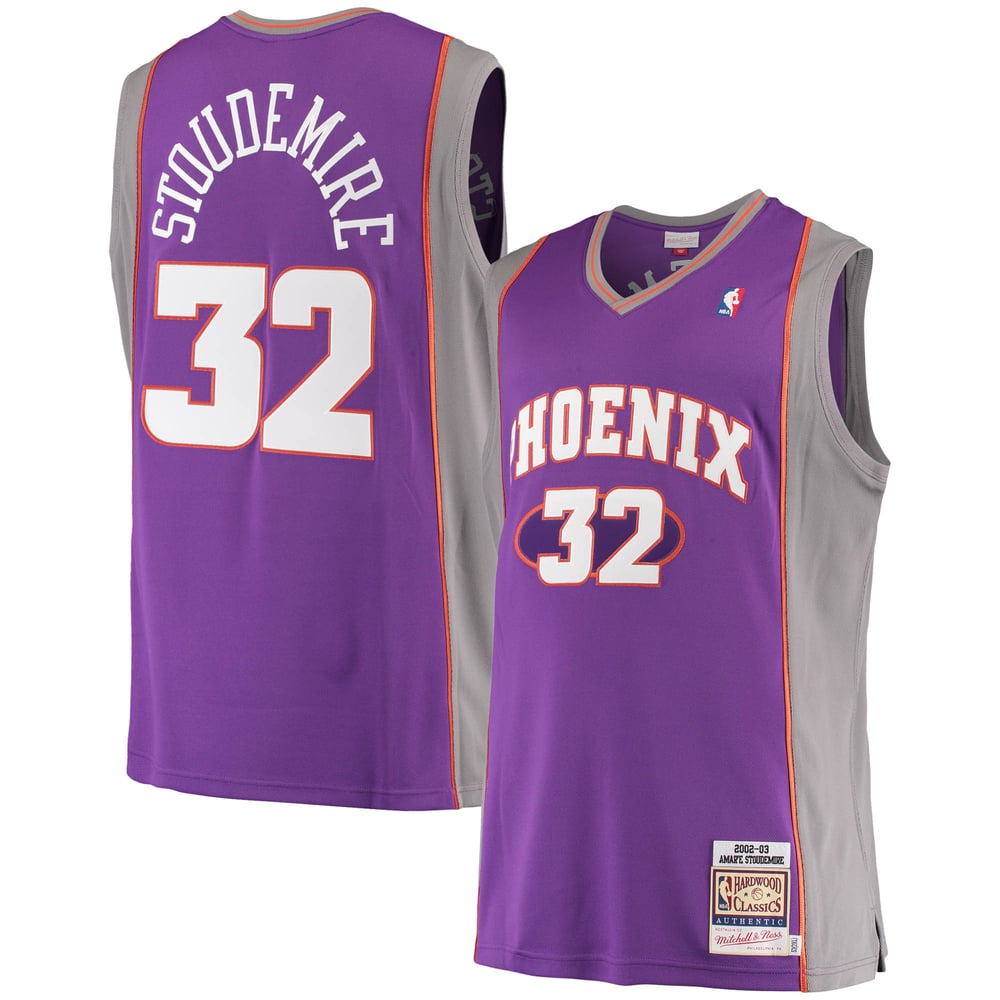 Maillot Amar'e Stoudemire Phoenix Suns Authentic Hardwood Classics - Purple