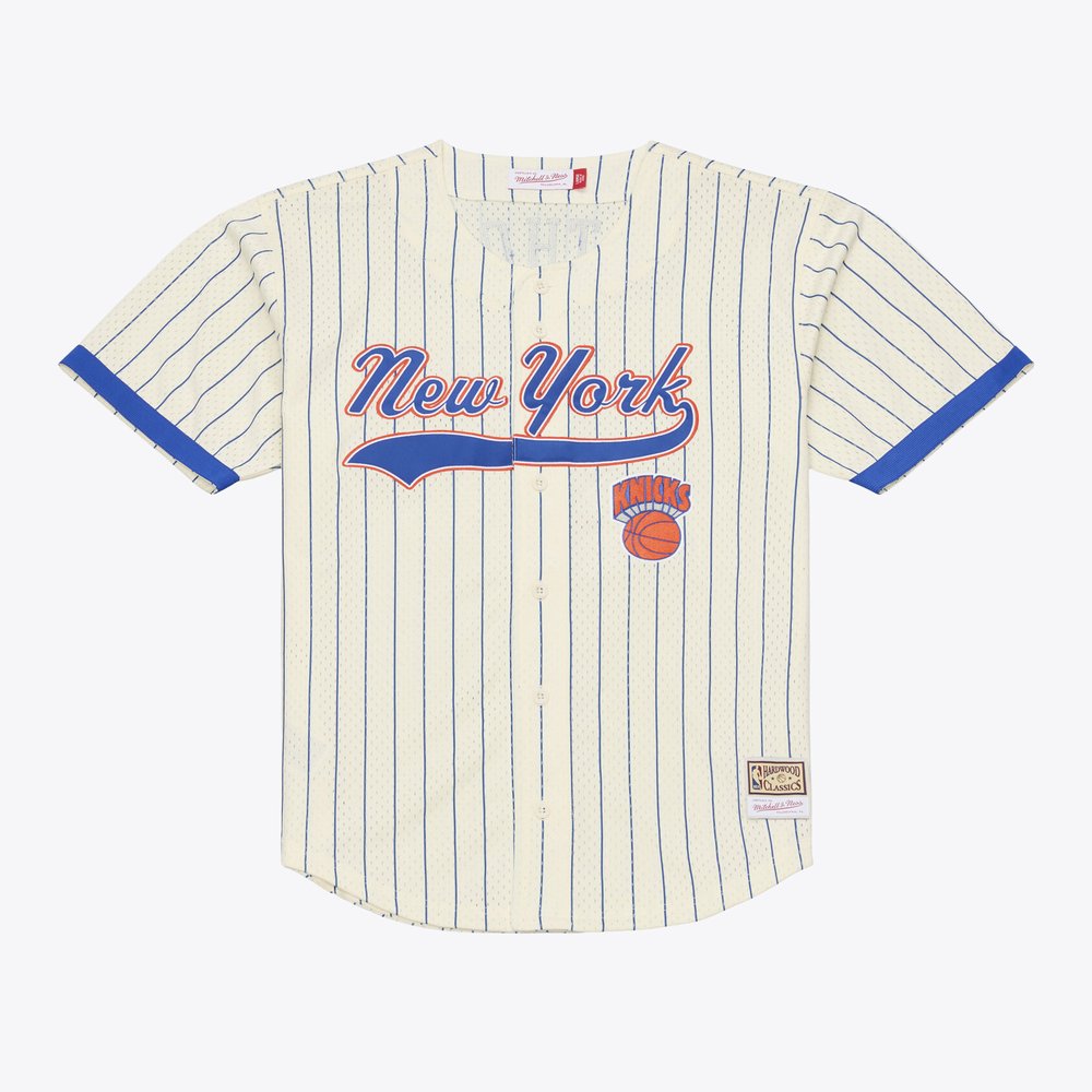 Maillot Carmelo Anthony New York Knicks Hardwood Classics - Cream